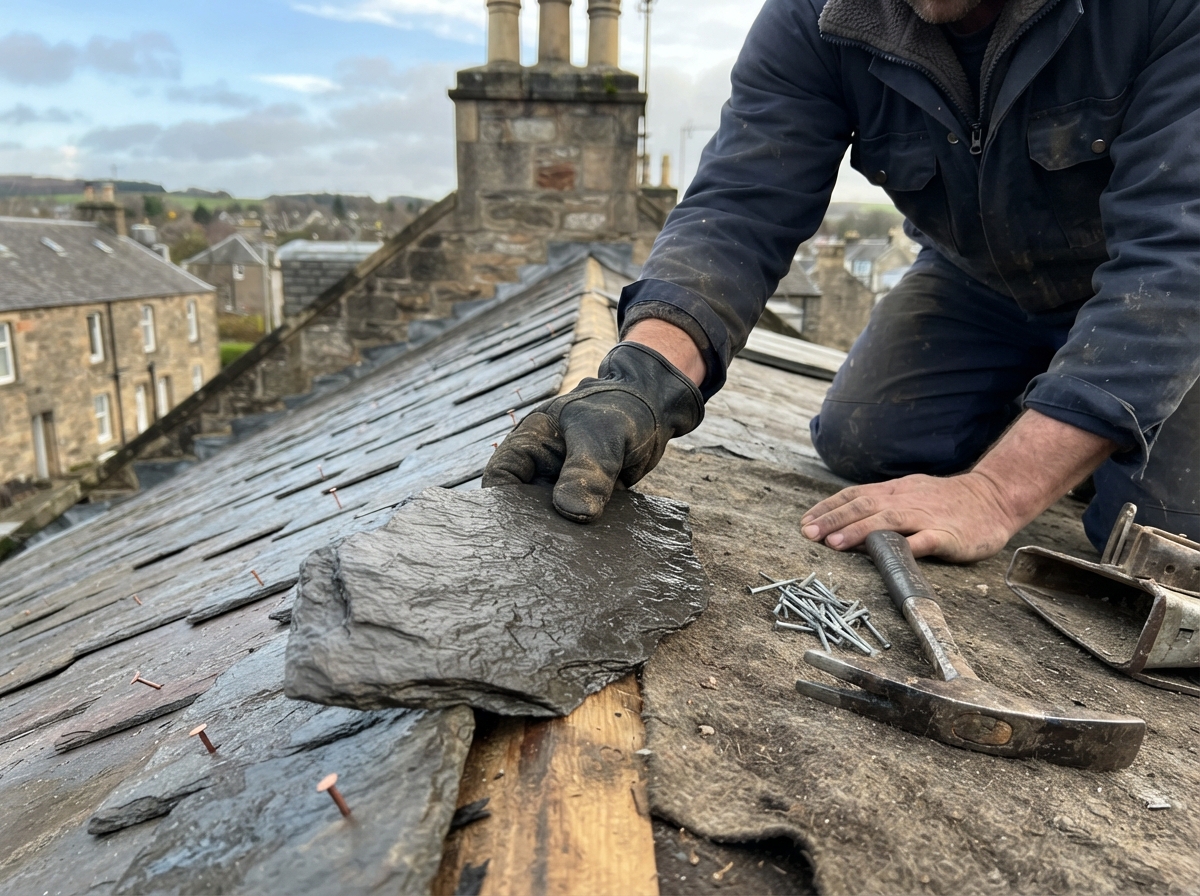 New Roof Installation completed project 2 in Edinburgh by Alpha Roofing & Building