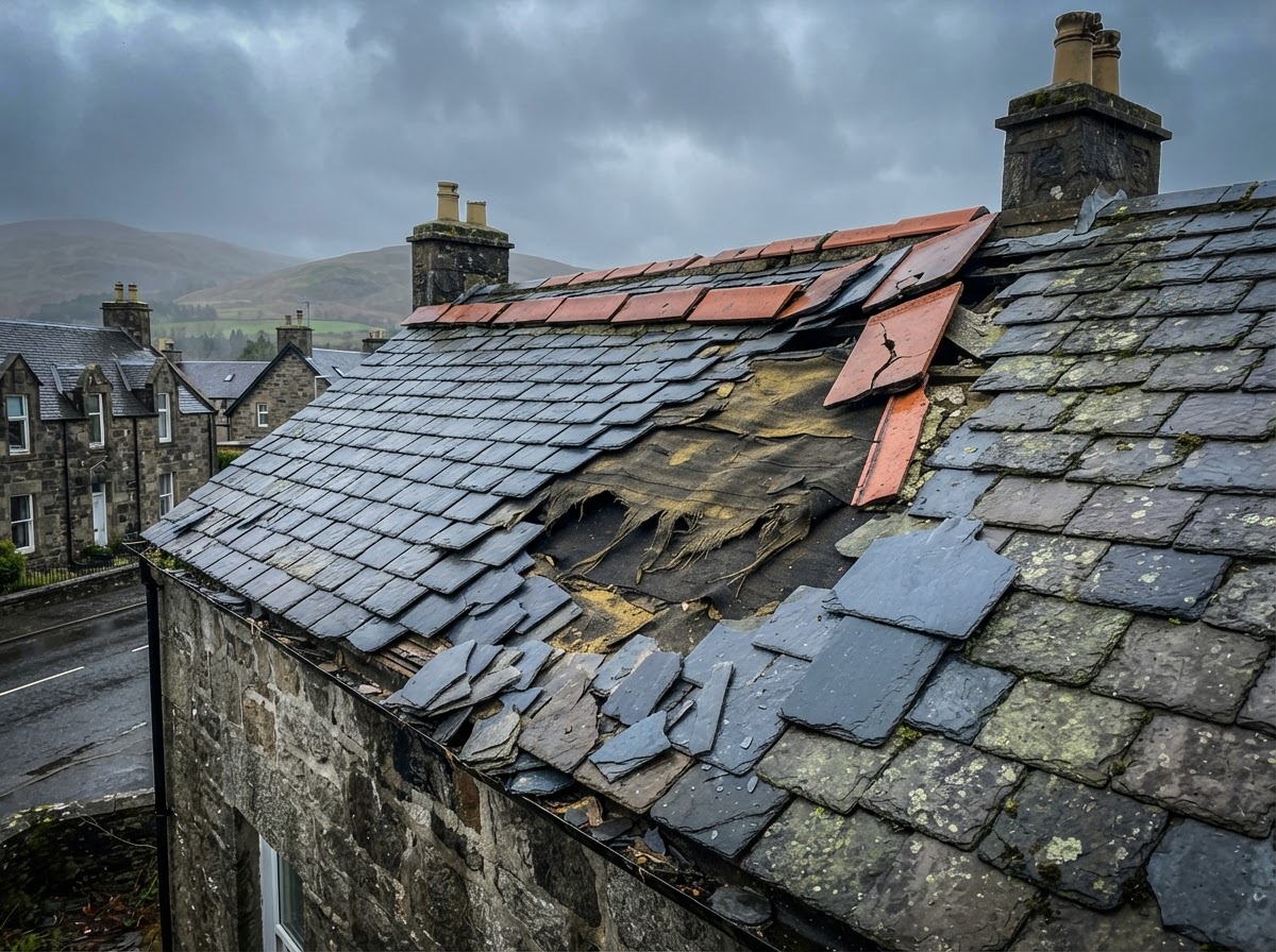 Roof Repair completed project 3 in Edinburgh by Alpha Roofing & Building