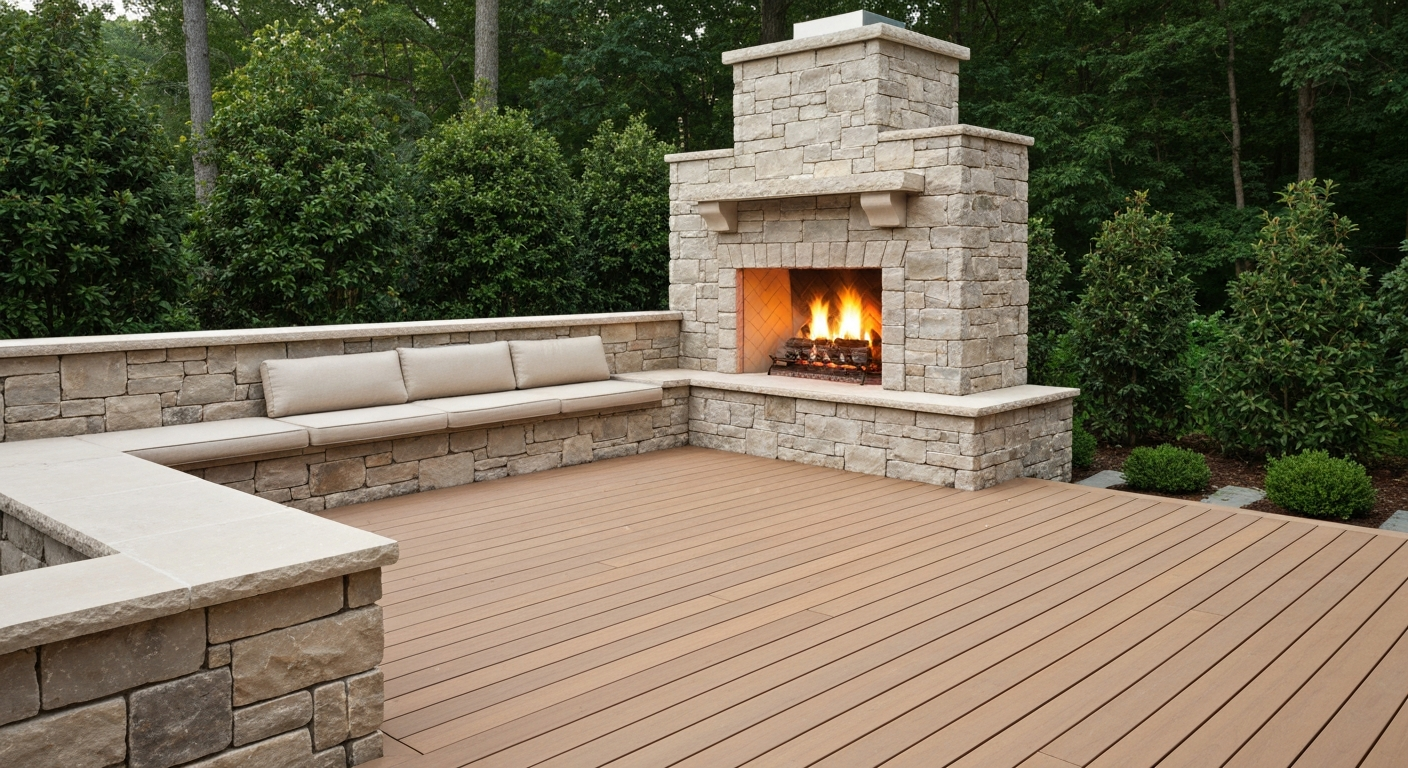 Premium Outdoor Fireplace