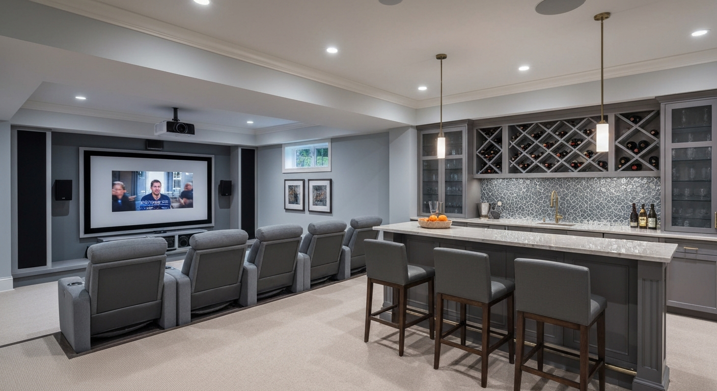 Finished Basement