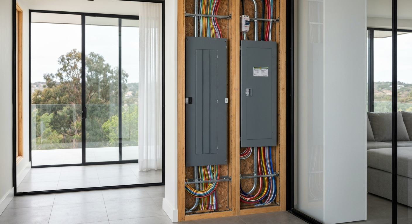 Whole house wiring and electrical panel