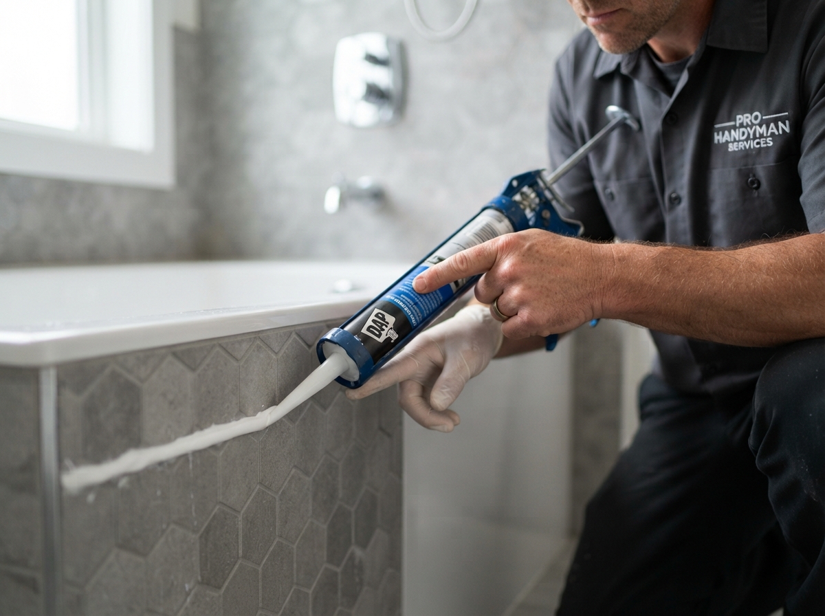 Failing Caulk Around Tubs & Showers - hidden home repair inspection