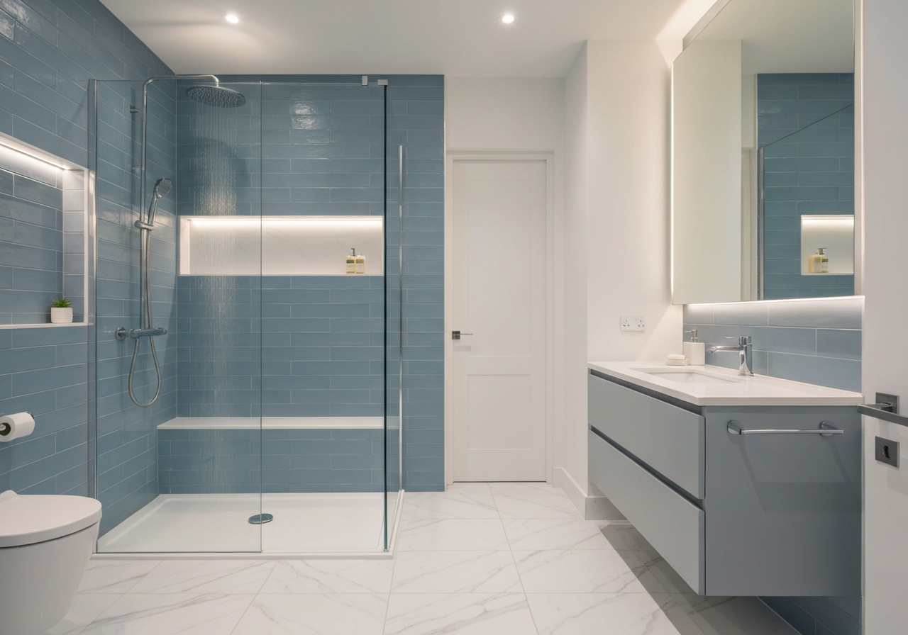 High quality bathroom finish