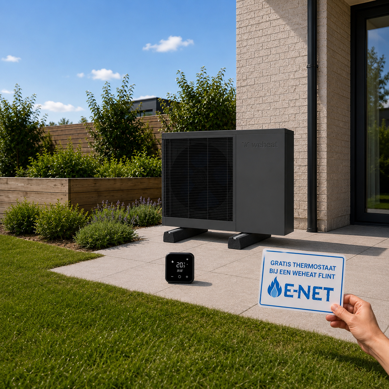 Weheat Flint P40 Hybride Warmtepomp