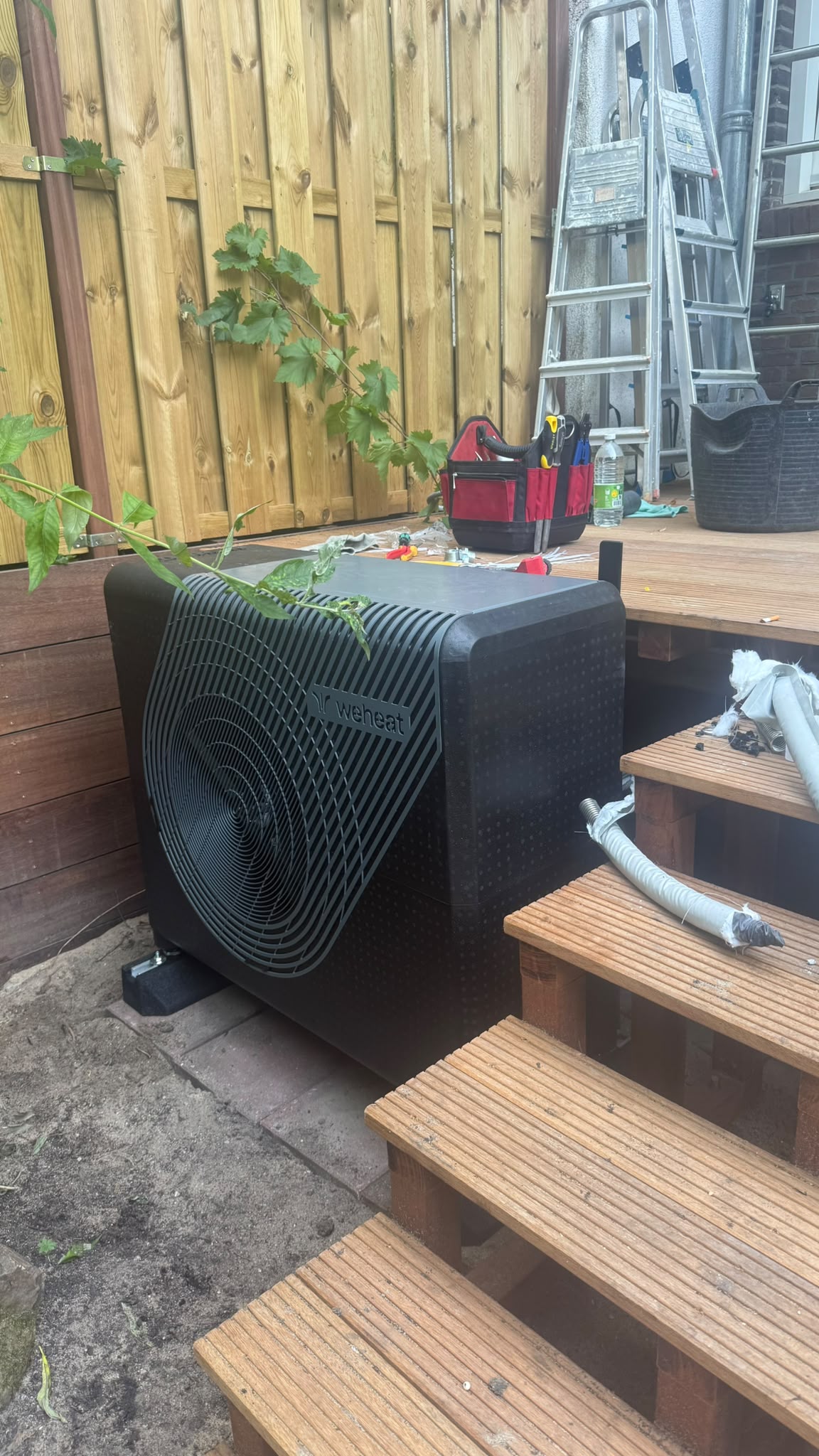 Warmtepomp installatie