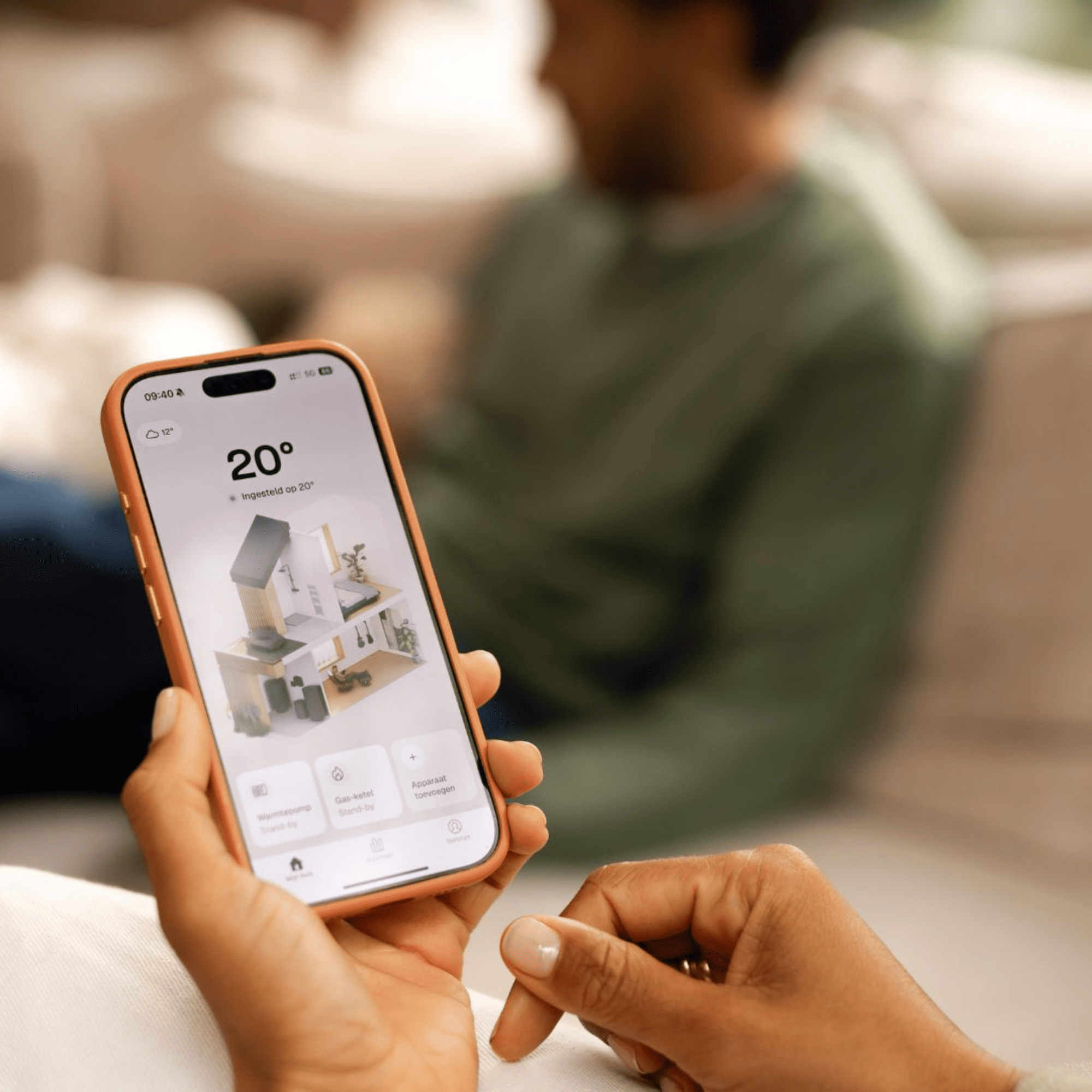 WeHeat Flint - App bediening