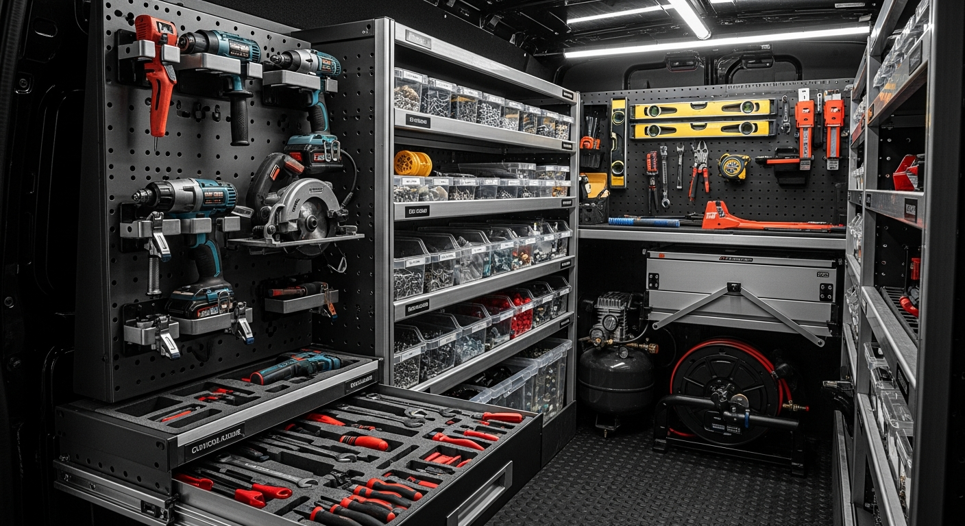TRADEMOUNTS Van Interior
