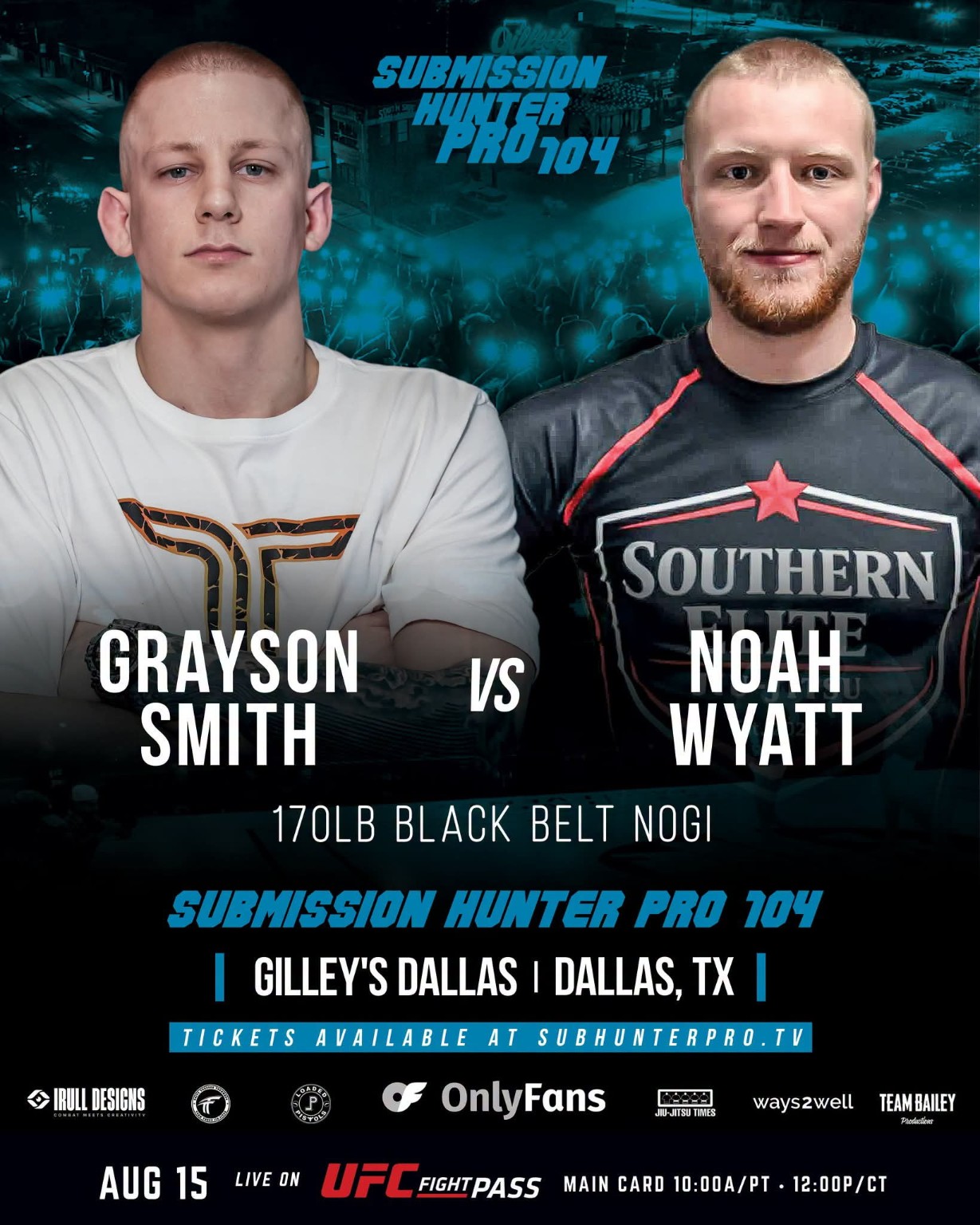 Coach Noah at Submission Hunter Pro - Southern Elite Jiu-Jitsu News and Events
