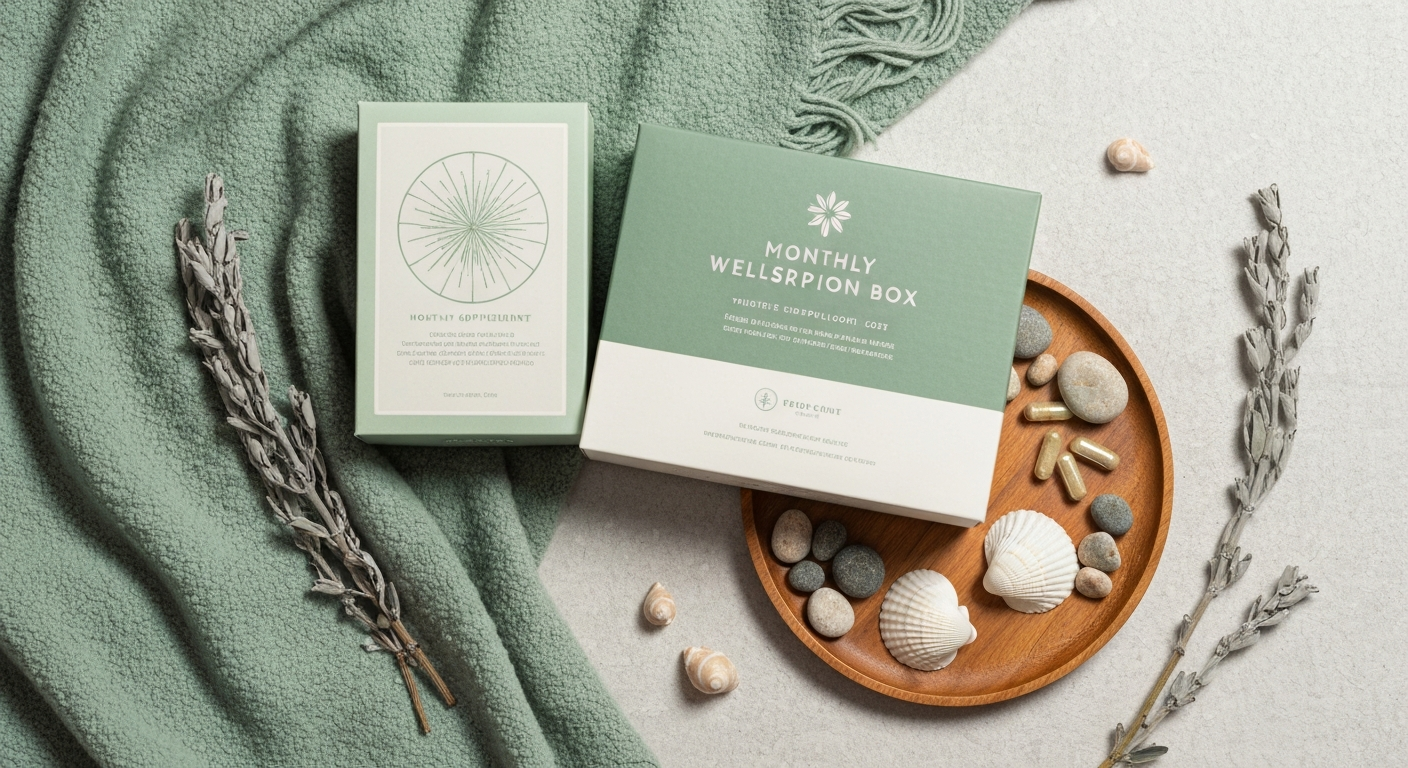 Monthly wellness subscription box