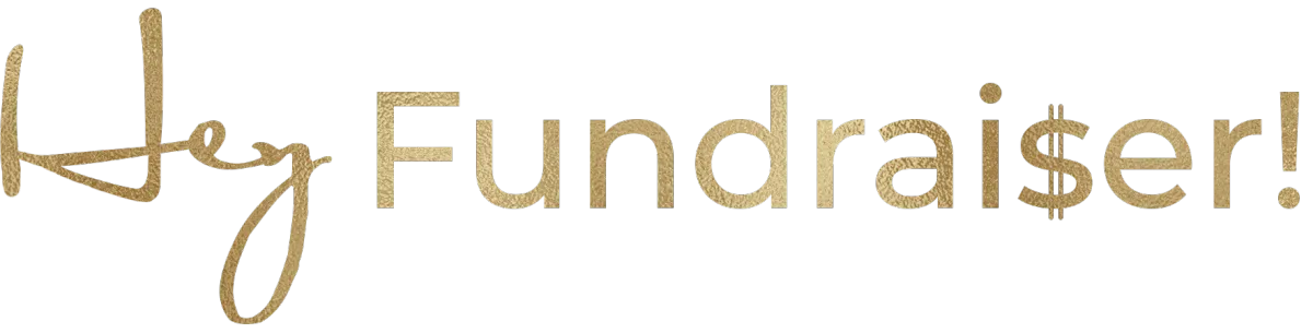 Hey Fundraiser Logo
