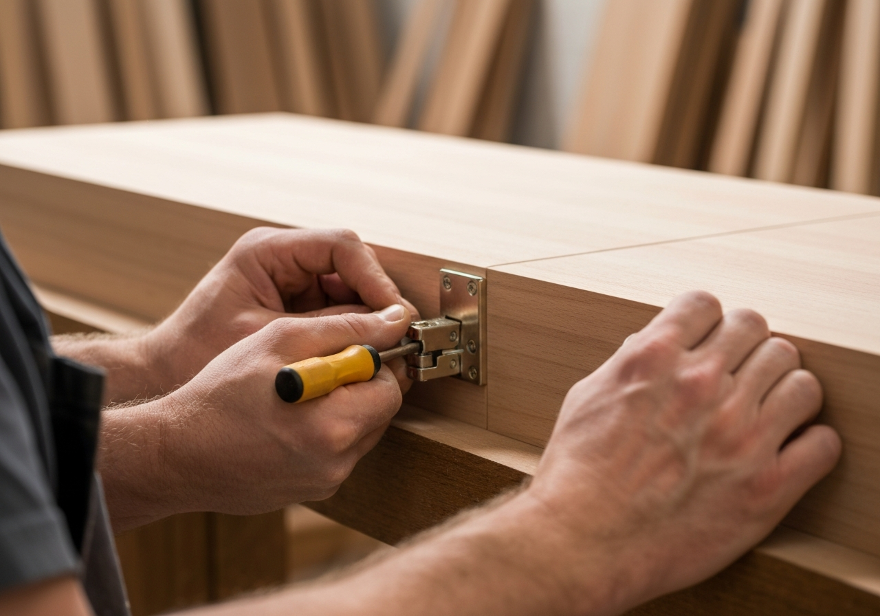 Craftsmanship in workshop