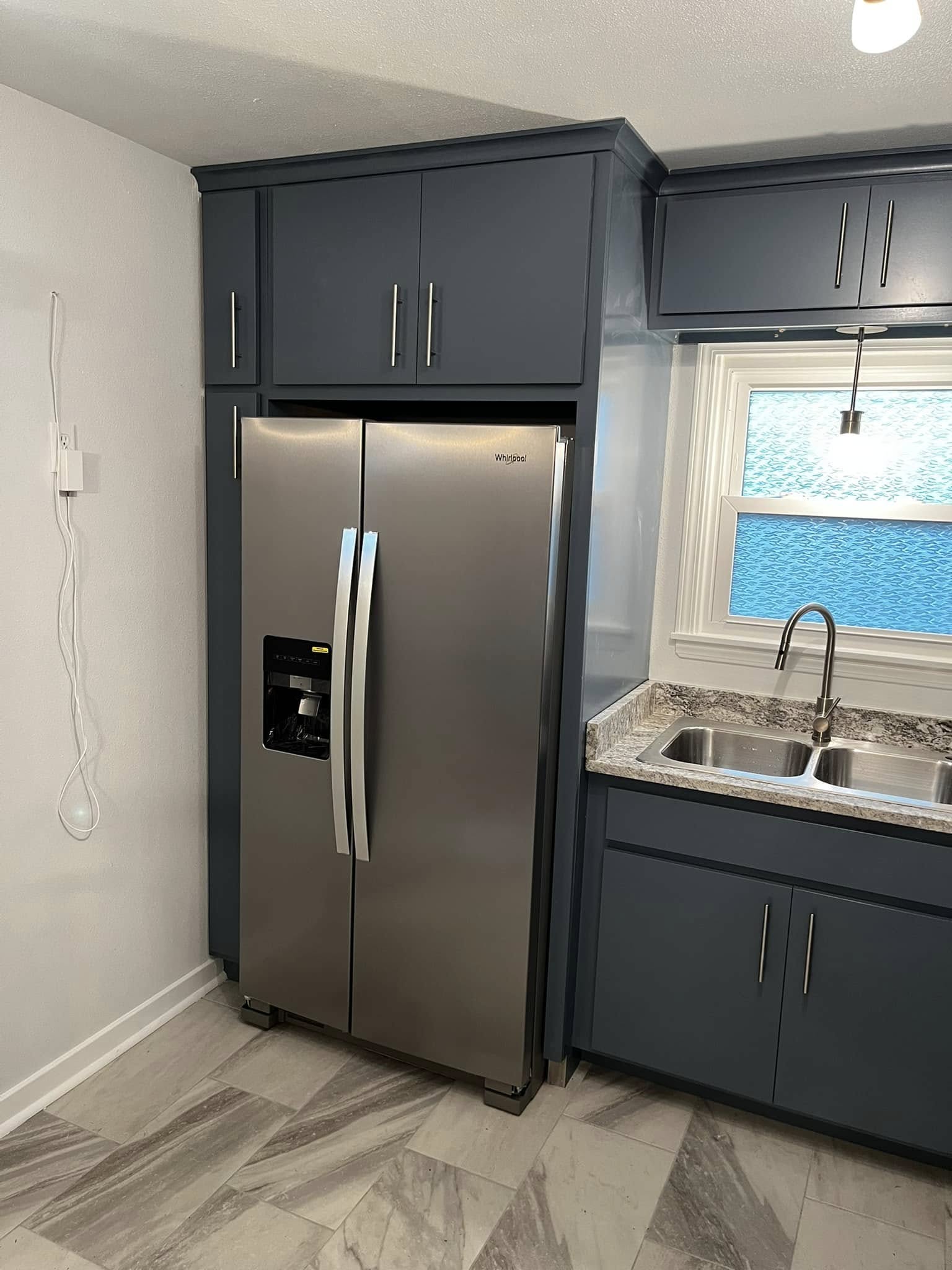 Modern Fridge Enclosure