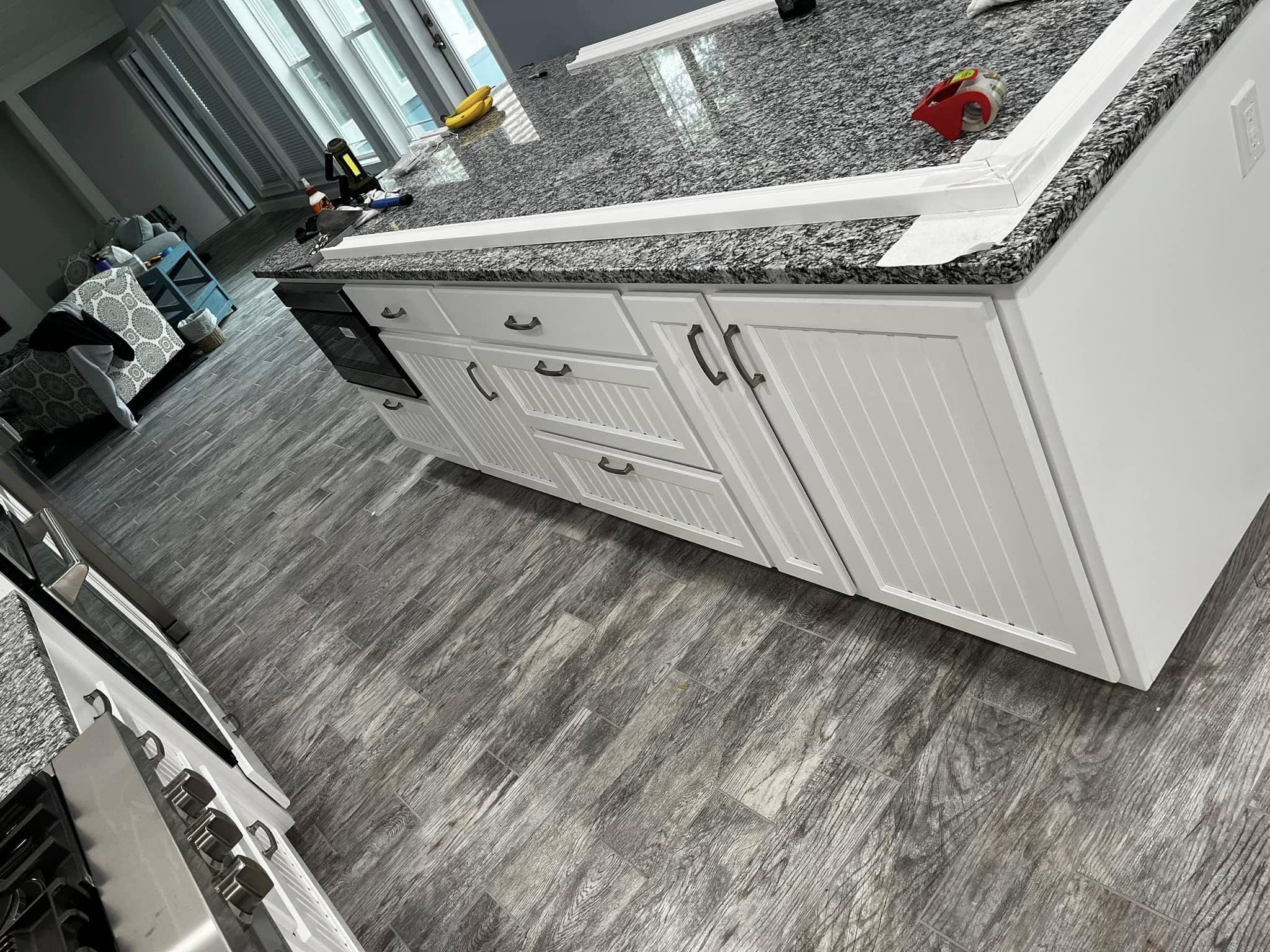 Custom Kitchen Island Detail