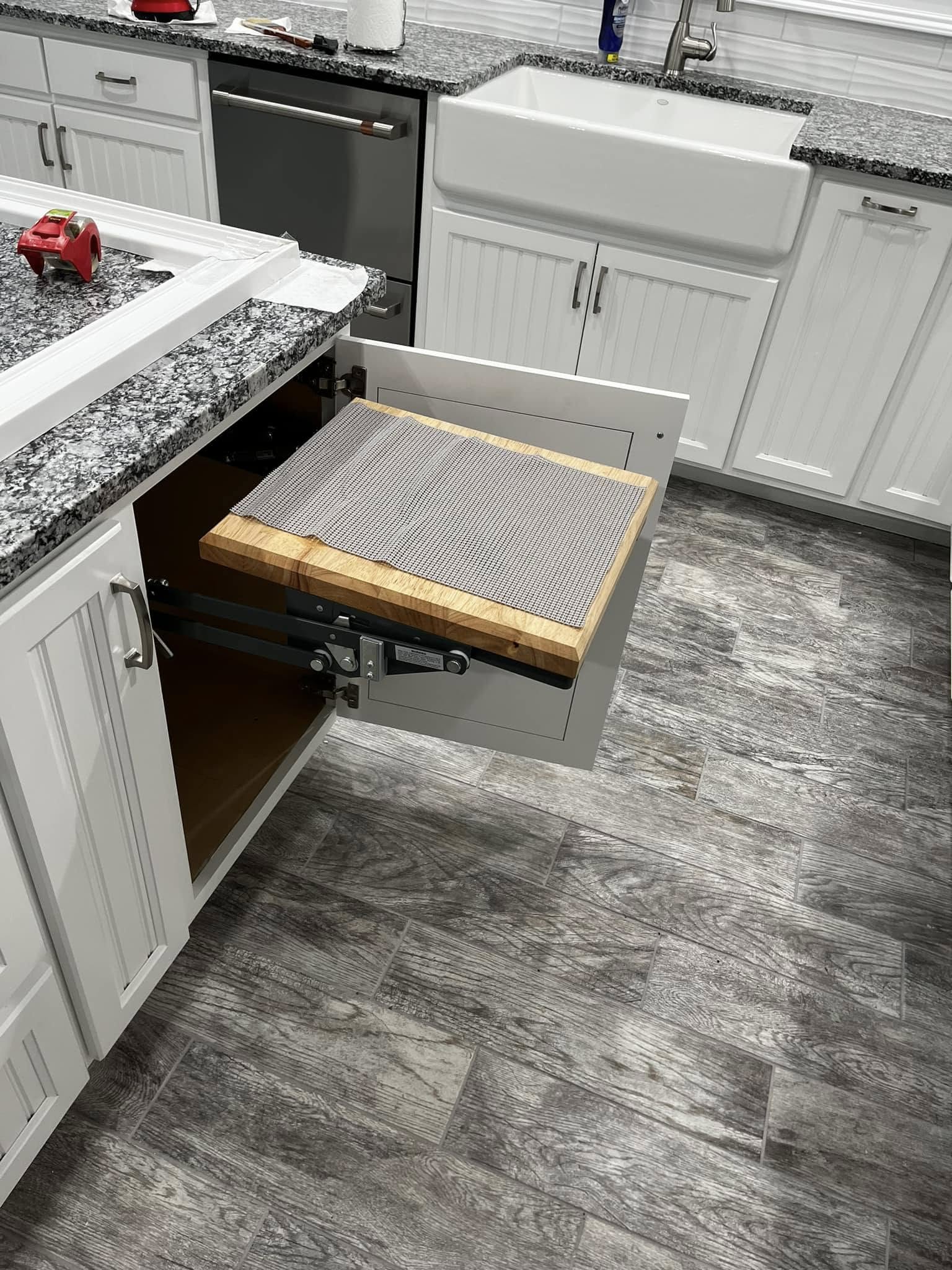 Mixer Lift Storage