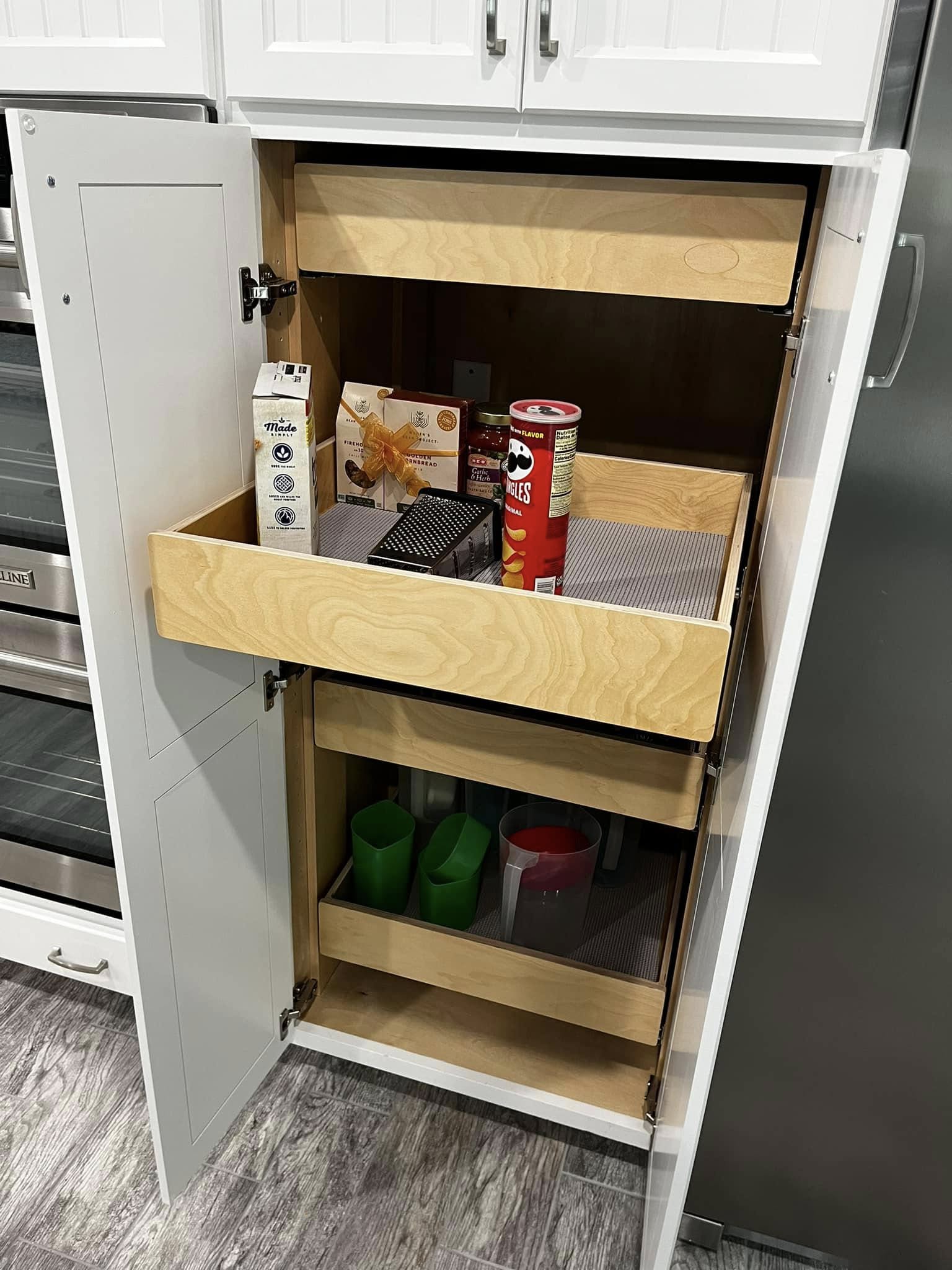 Custom Pull-Out Drawer