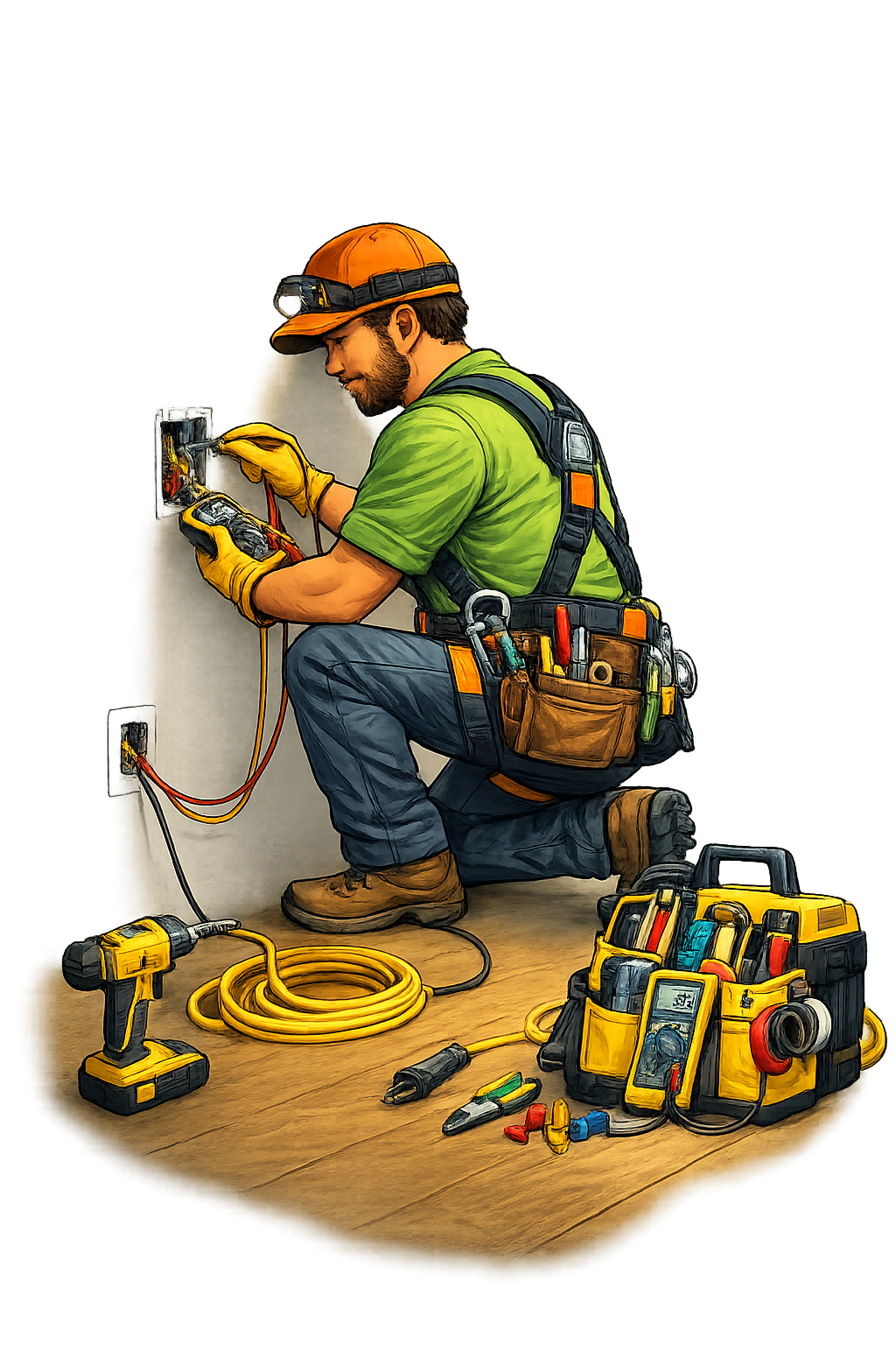 Professional Service Provider at Work