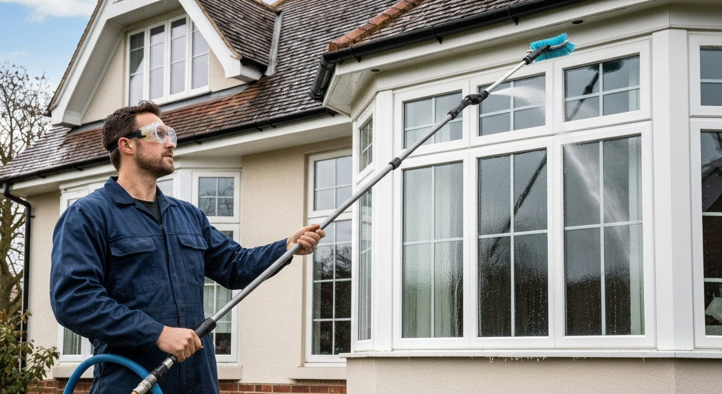 Window Cleaning service in Gloucester by Glevum Hydro