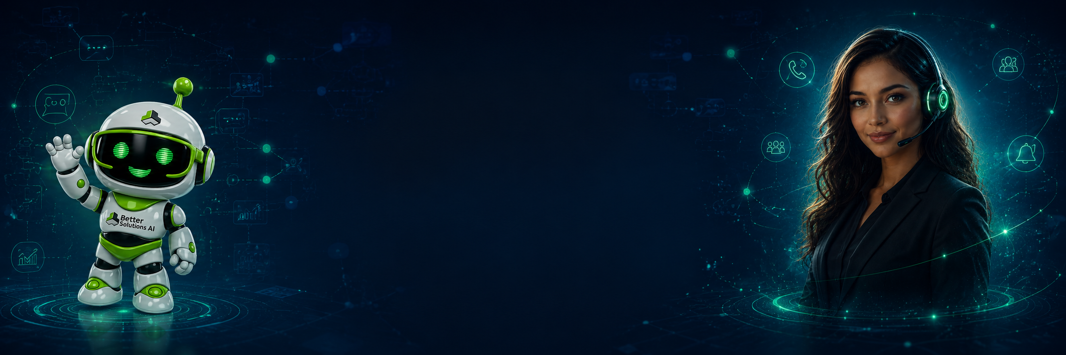 AI Agent Workflow Background