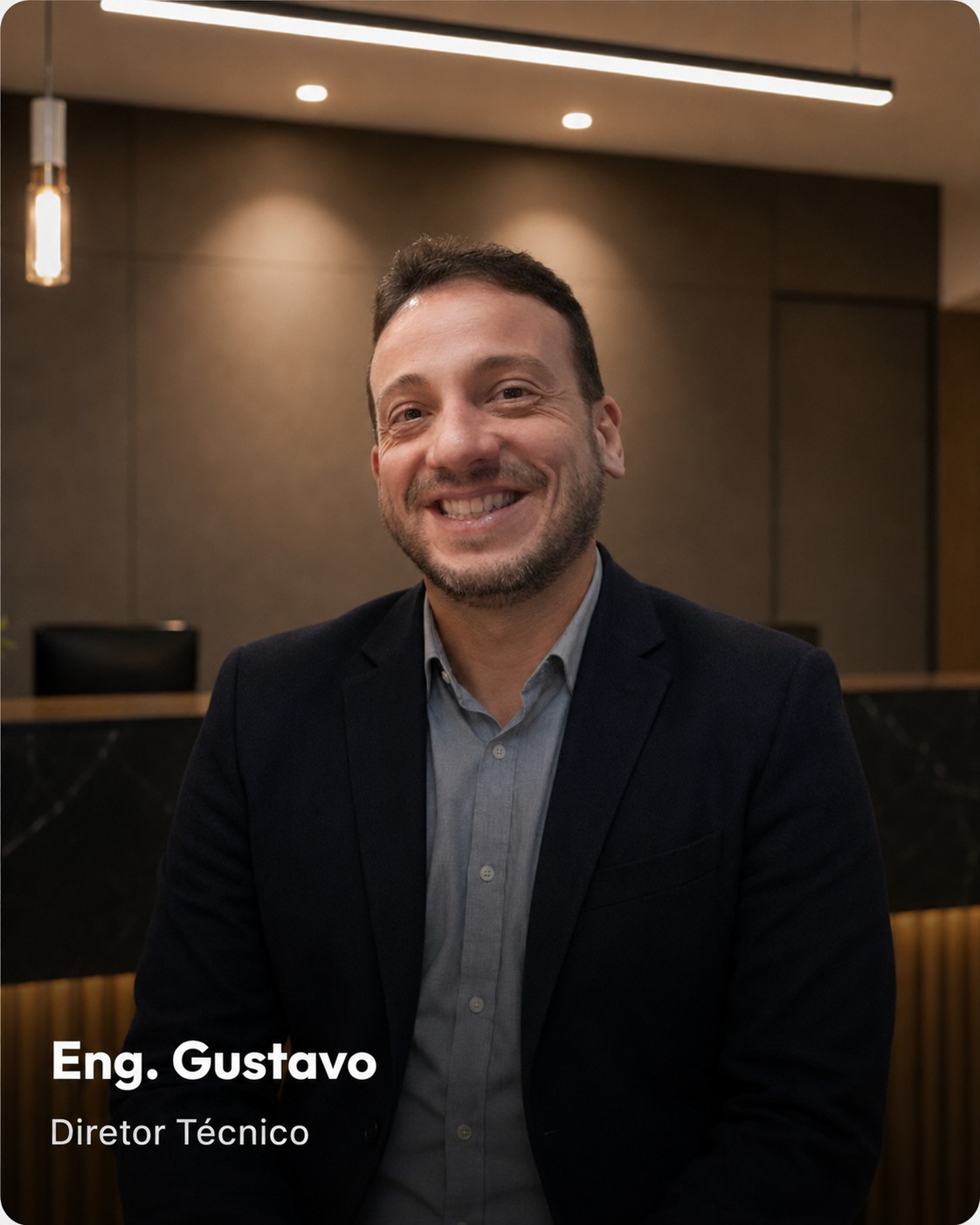 Engenheiro Civil Gustavo Silveira de Oliveira, Responsável Técnico