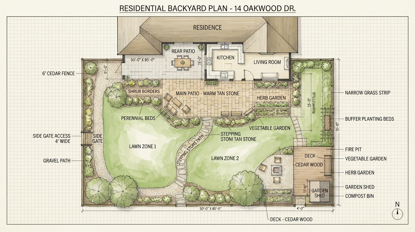 How Golden Green Services Lawns With Fences, Gates, and Tight Access