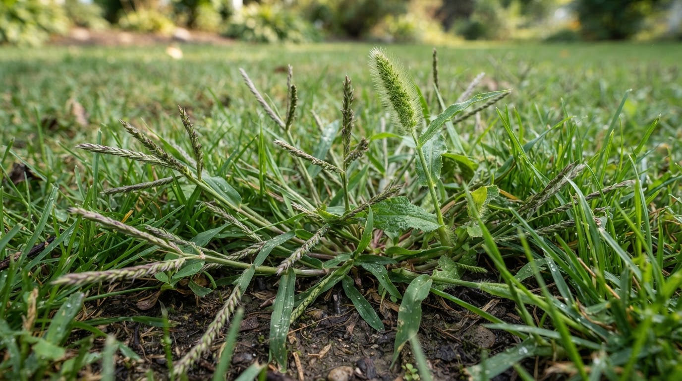 Should You Spray Crabgrass and Foxtail Before Aeration and Seeding?