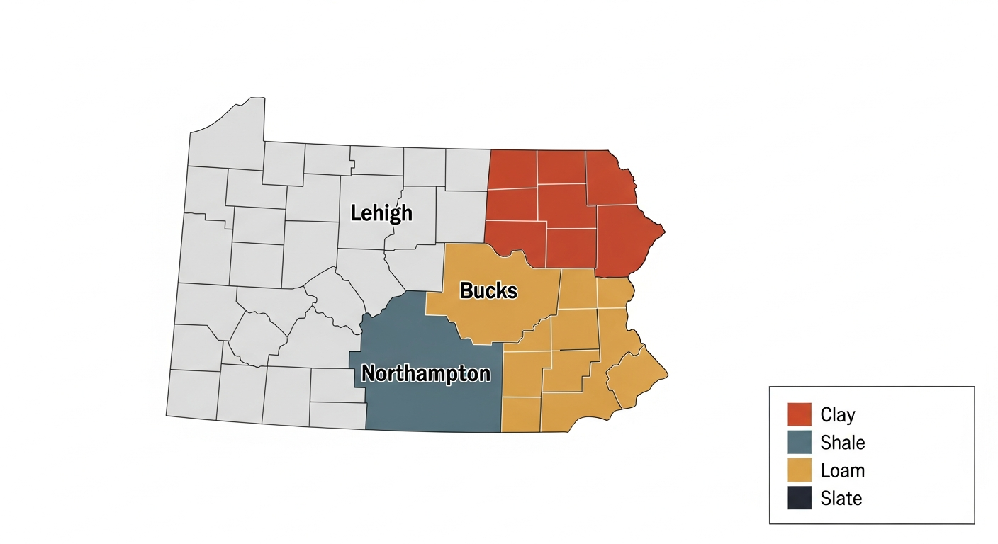 The Eastern PA Soil Map