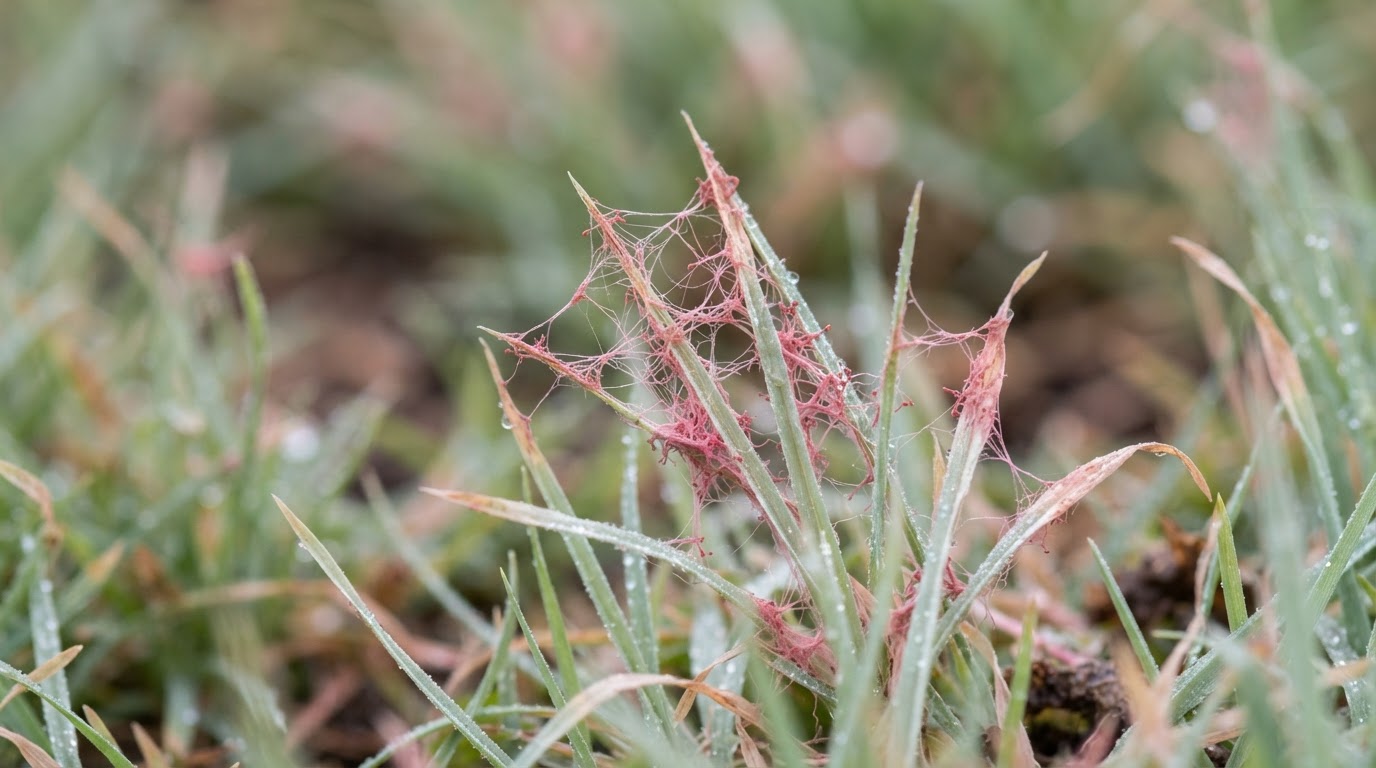 Why Does My Lawn Have Pink or Red Patches? Red Thread Disease in Pennsylvania Lawns