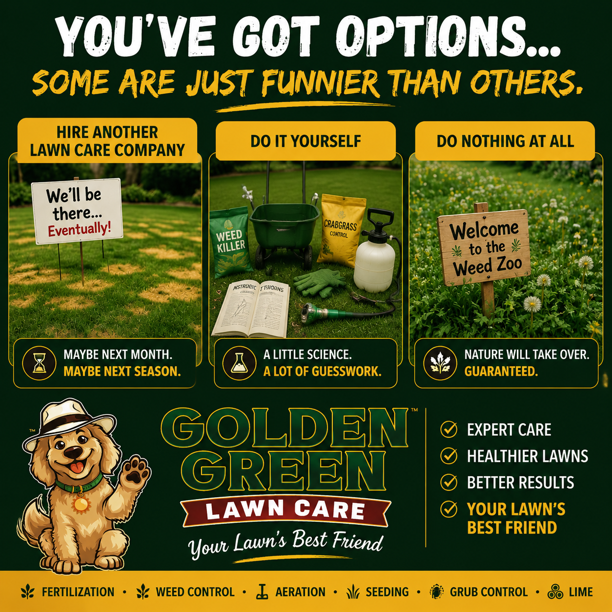DIY Lawn Care vs. Professional Lawn Care: 4 Options for PA Homeowners