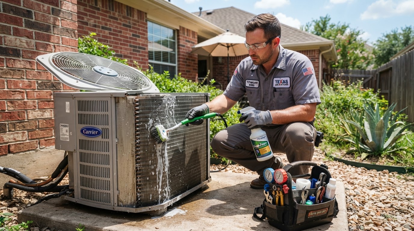 A/C System Maintenance process