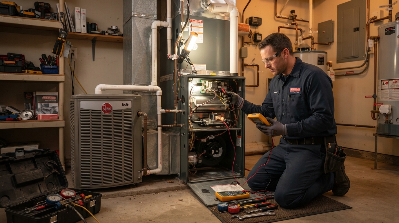 Heating Service Process