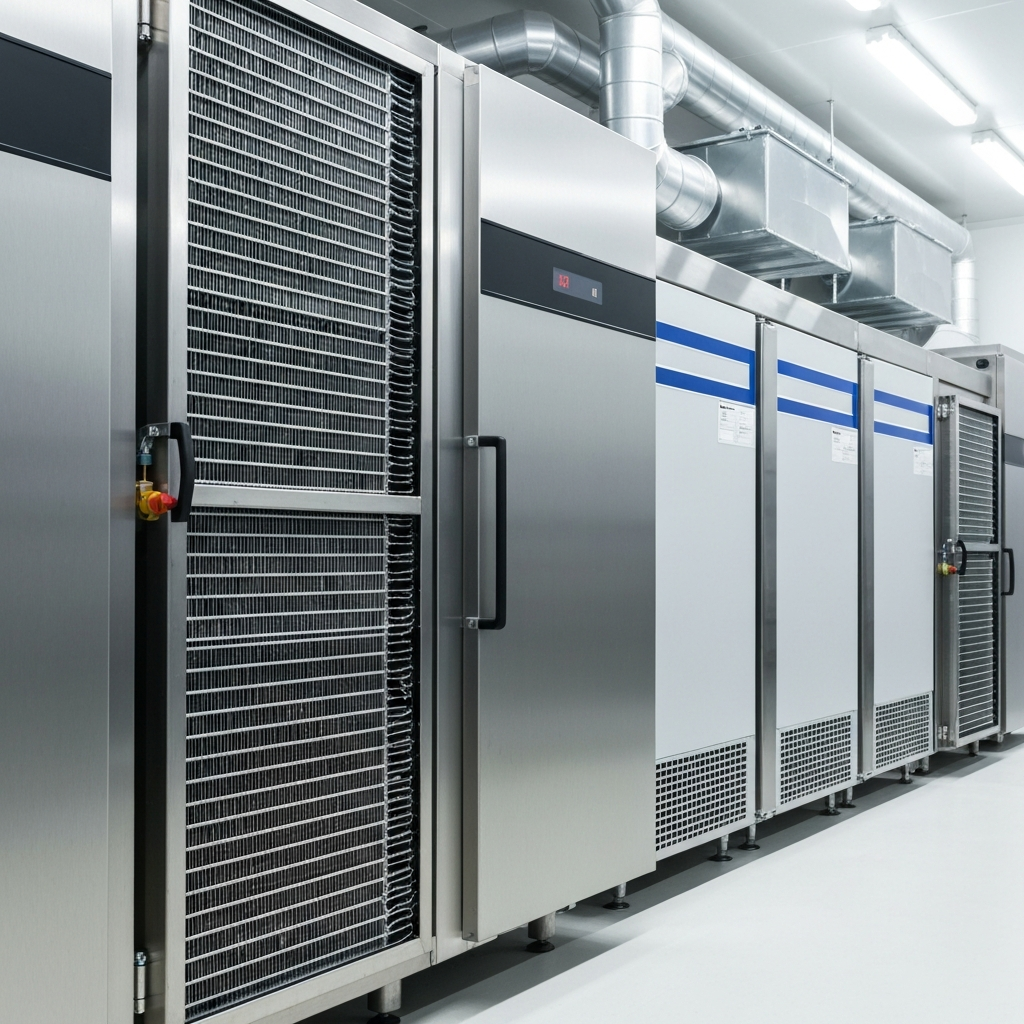 Modern commercial refrigeration and HVAC equipment