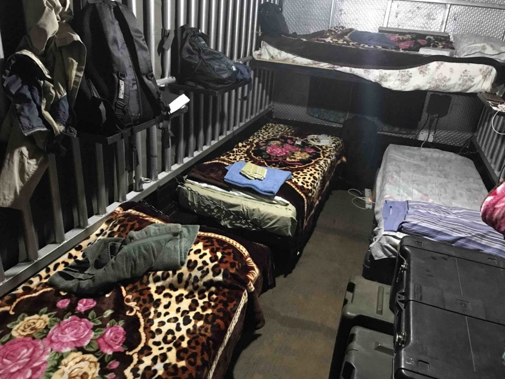 Inside Ministry Truck