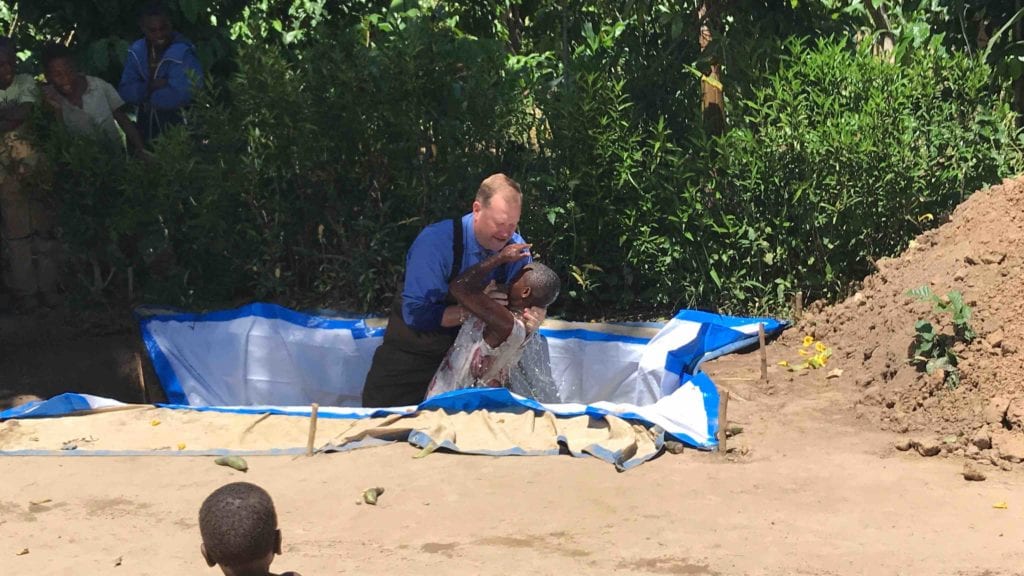 Baptizing in the Village