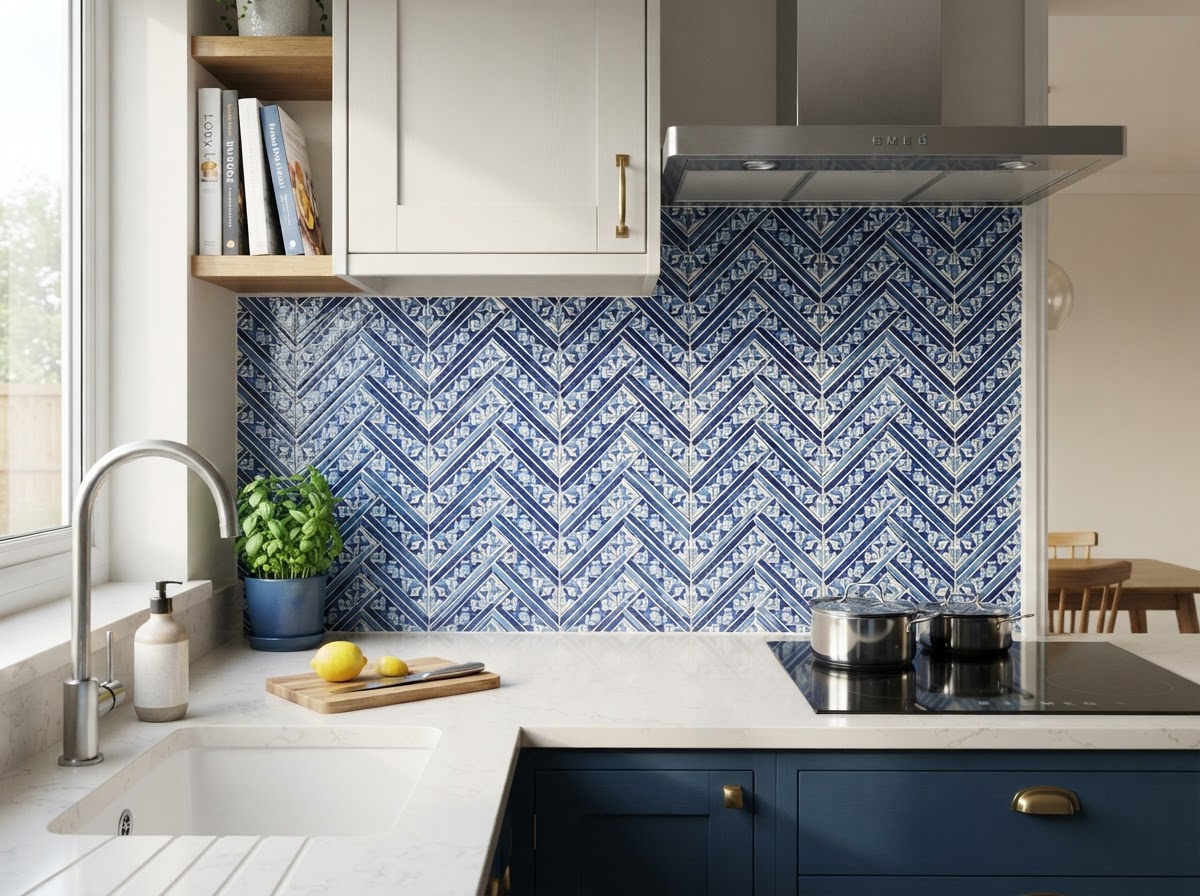 Tile work