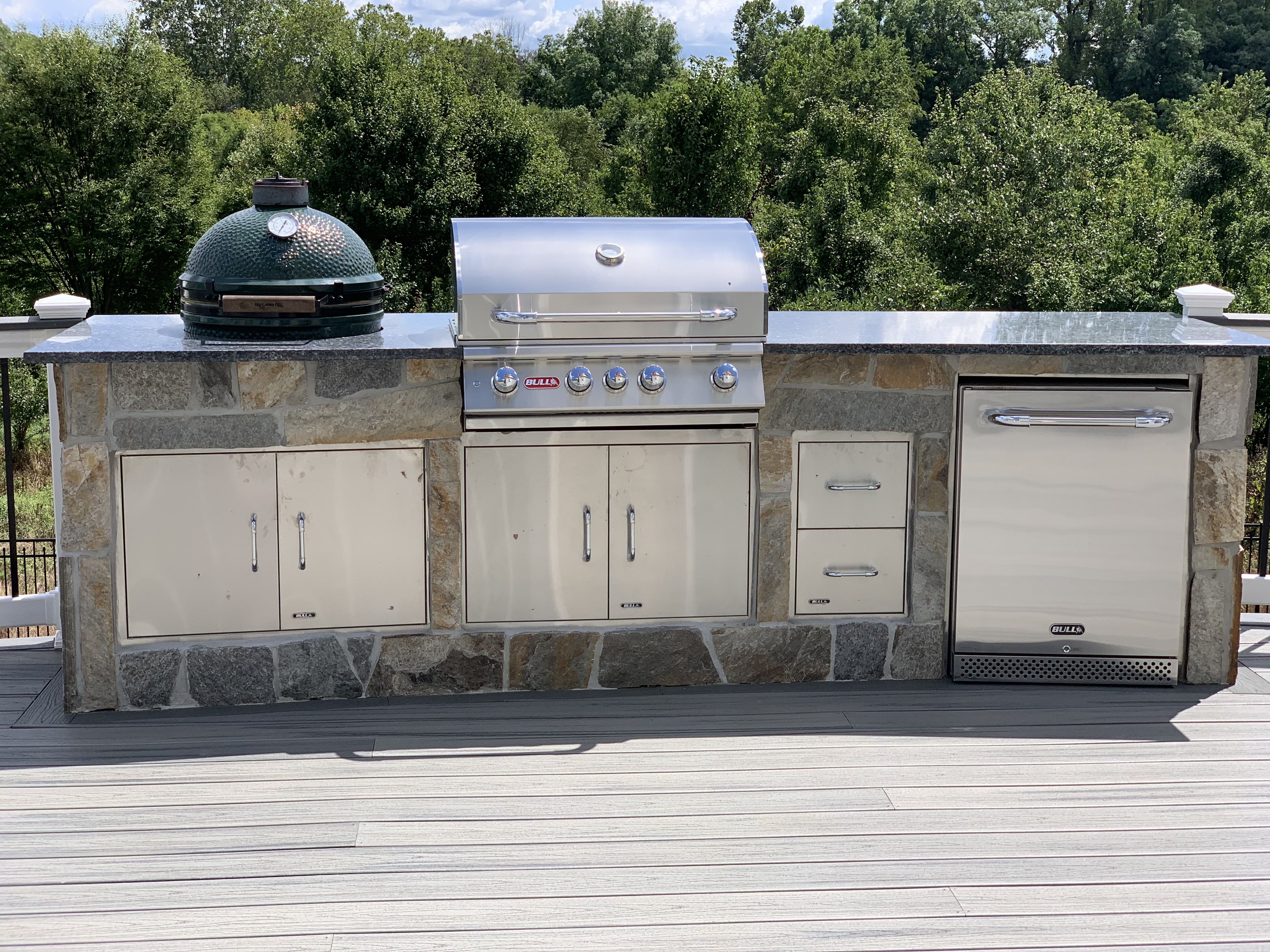 Outdoor Grill Station