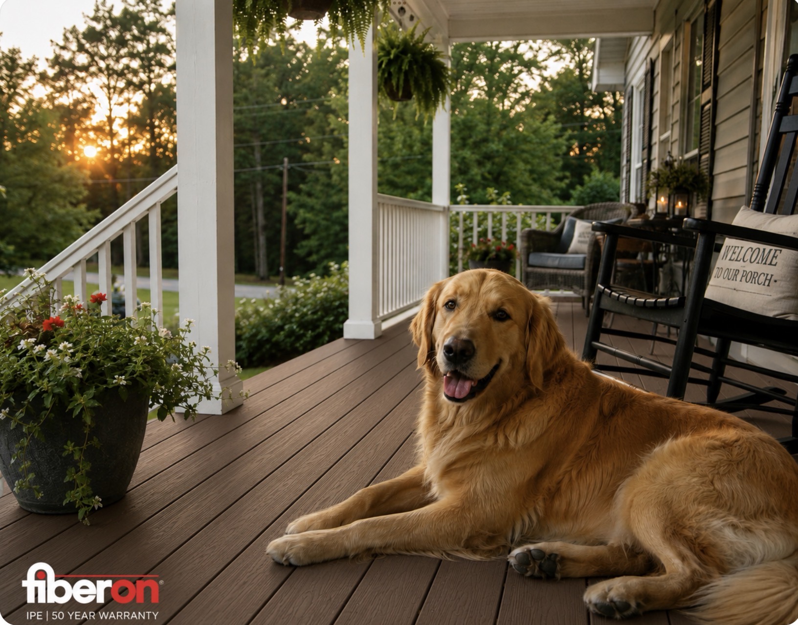 Front Porch Decking