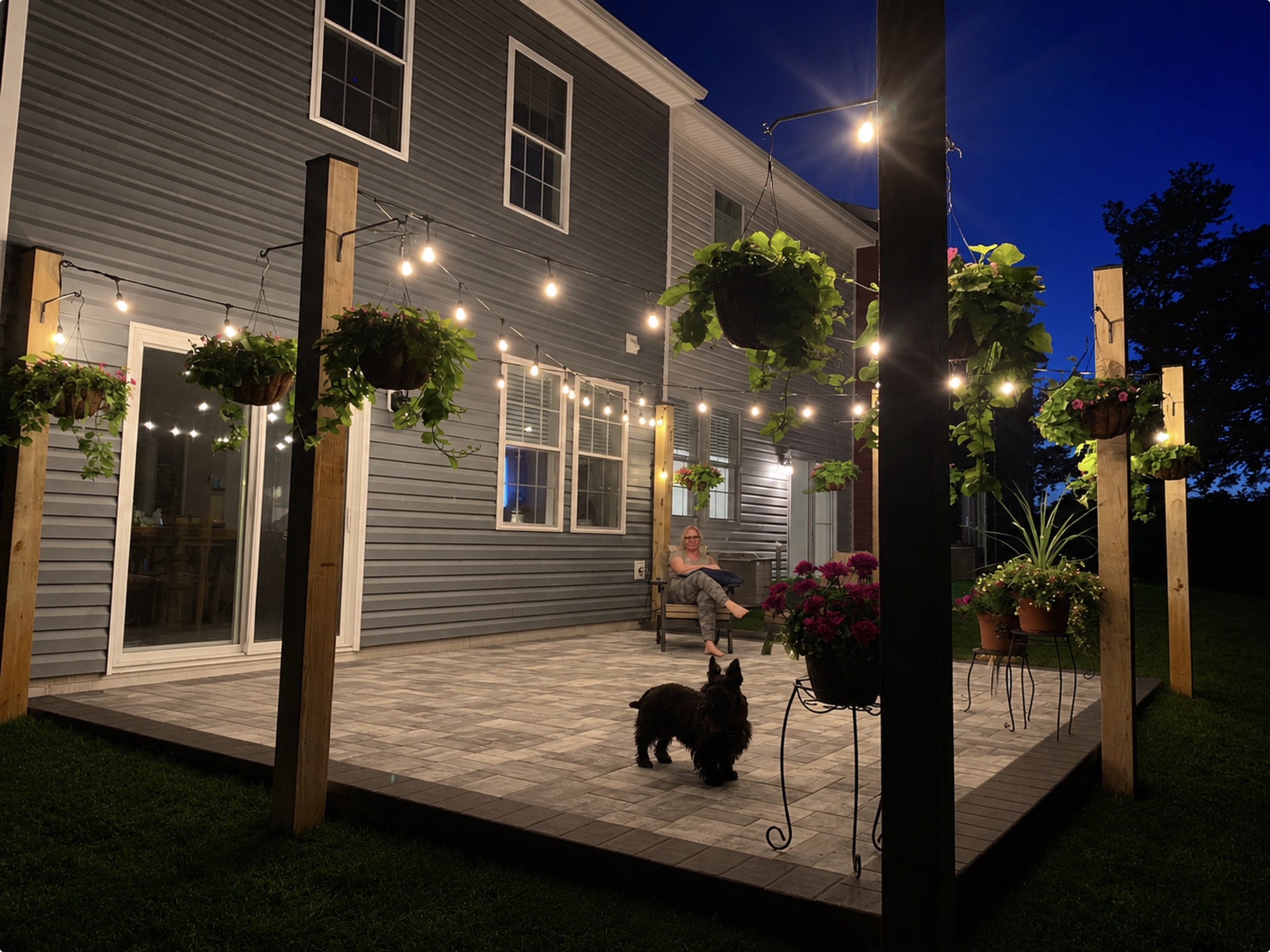 Nighttime String Lights