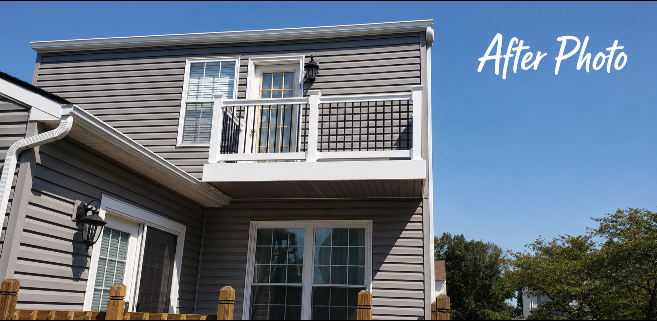 Second-Story Balcony Deck Transformation