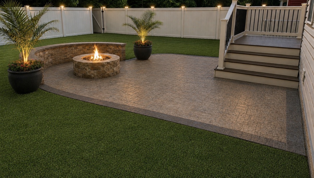 Patio with Firepit