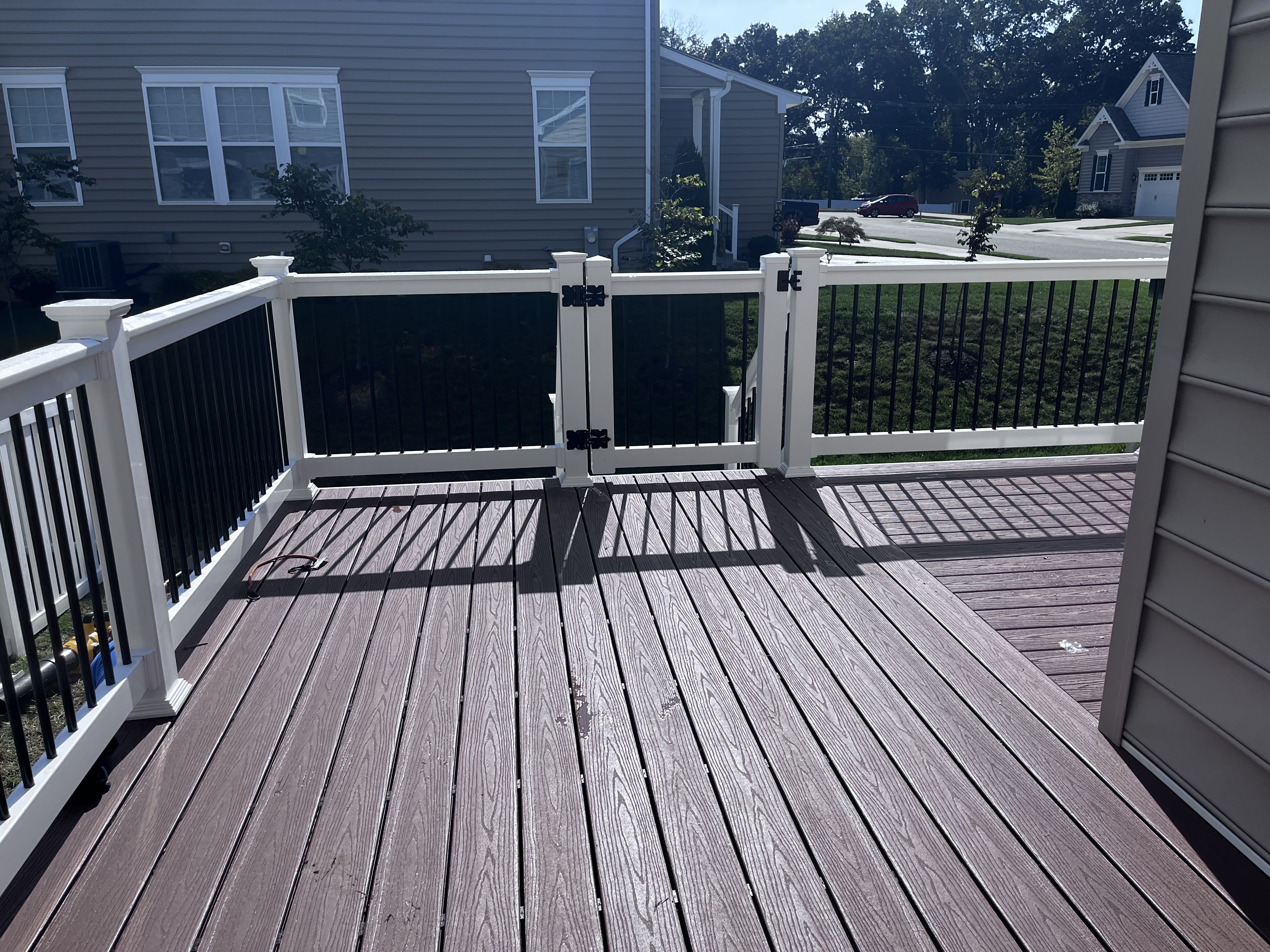 Composite Deck Flooring & Safety Gate