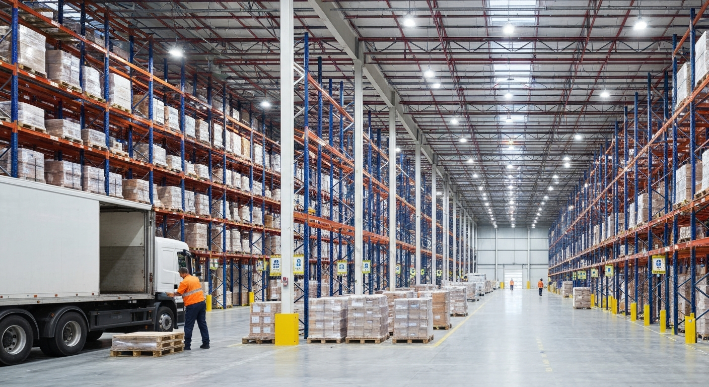 Quick Transfer secured warehouse facility