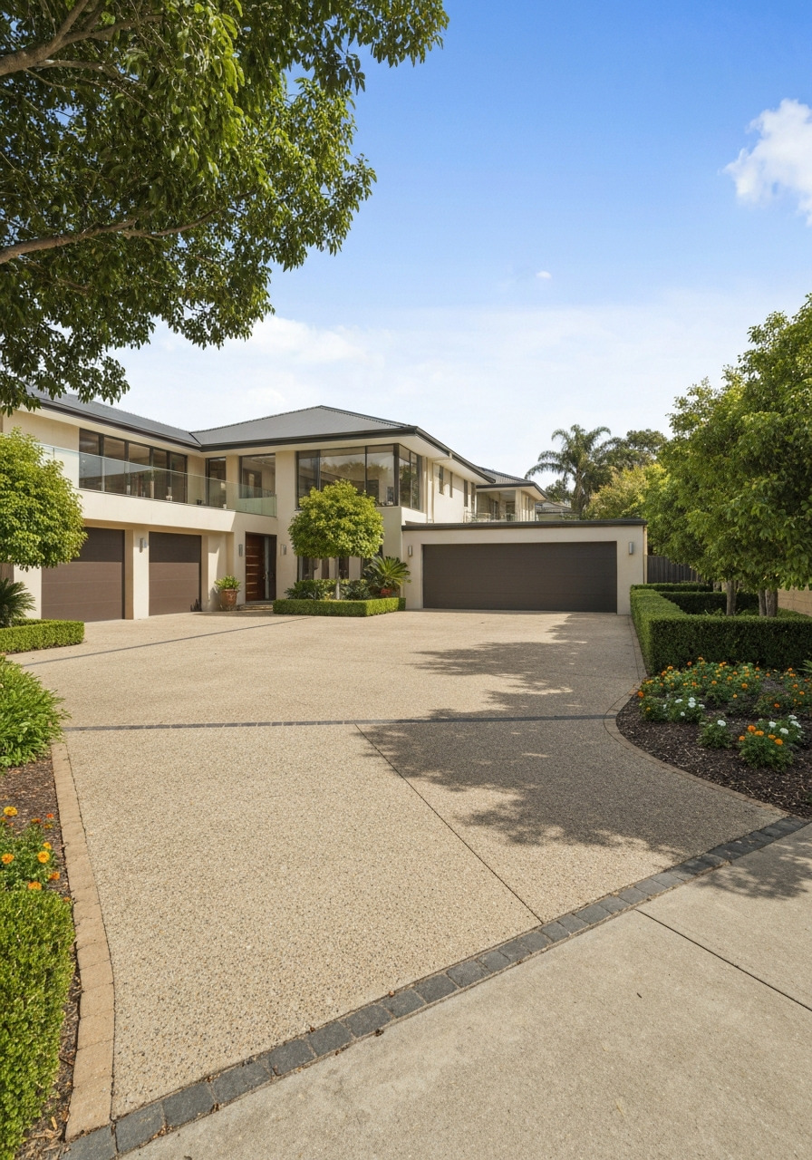 Contemporary Australian home exterior