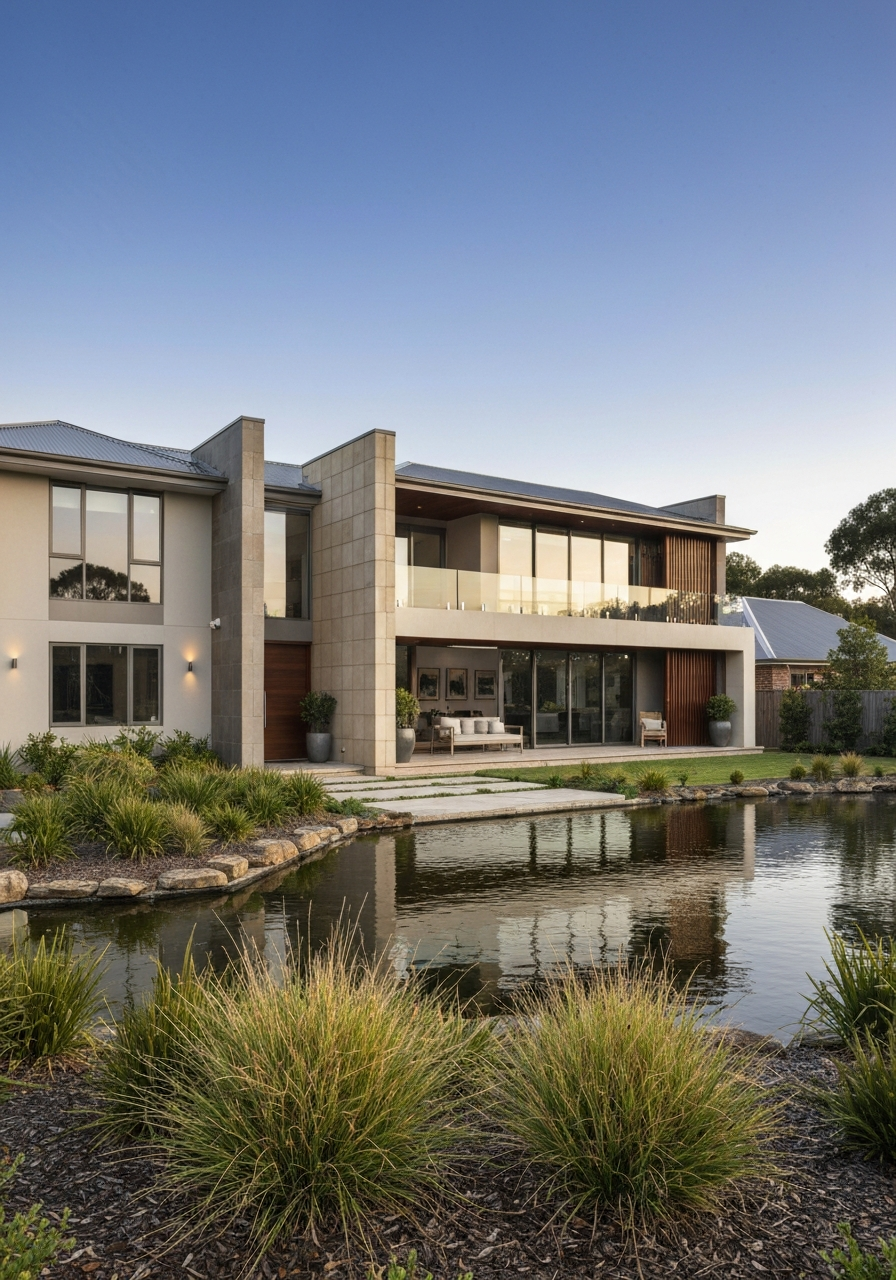 Contemporary Australian home exterior