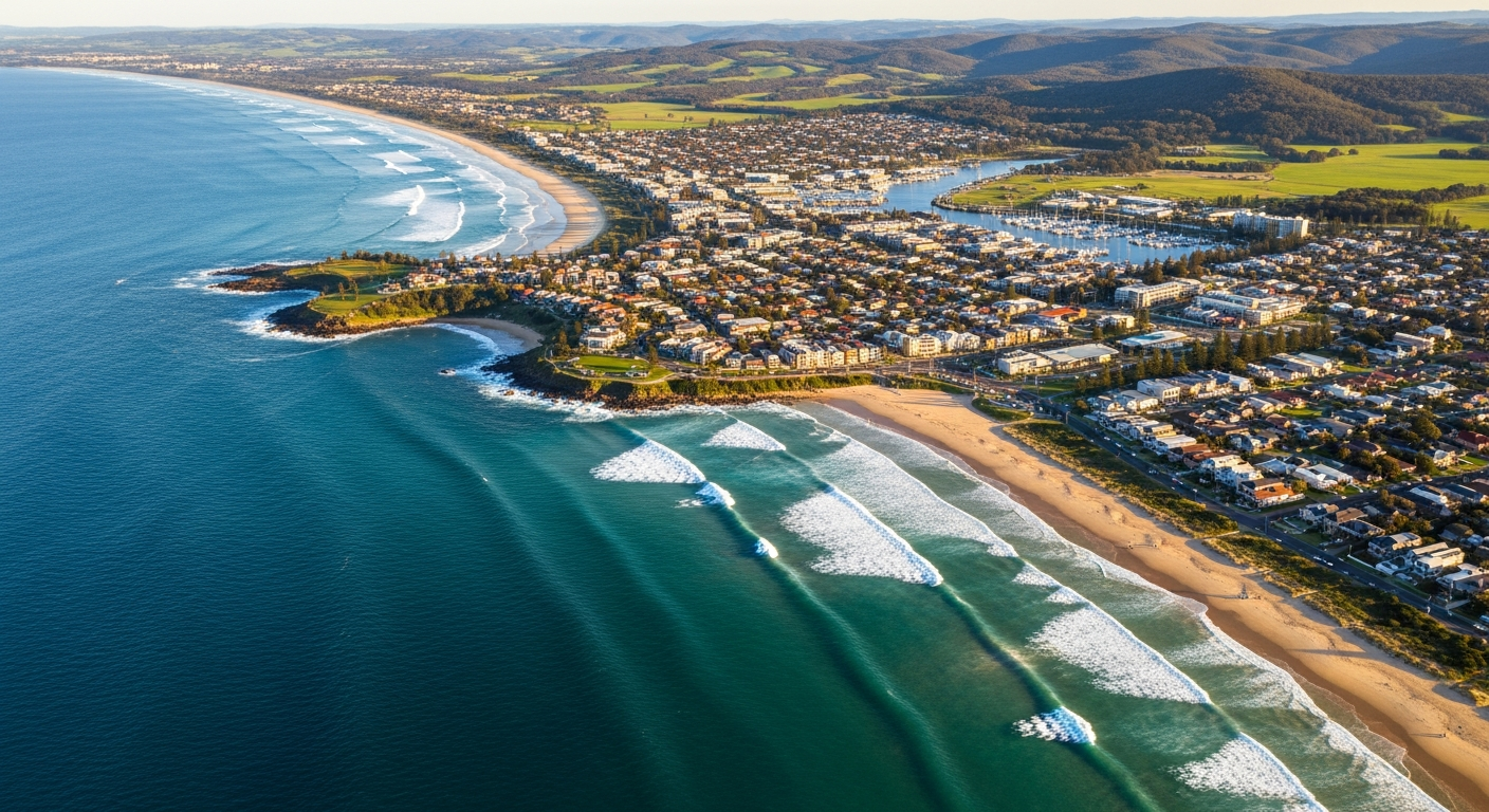 Aerial view of Shellharbour