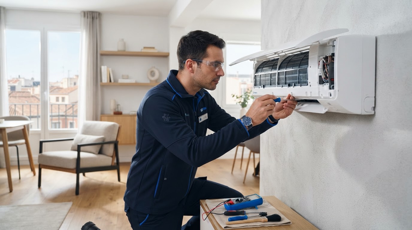 How to Request an AC Repair in English in Madrid