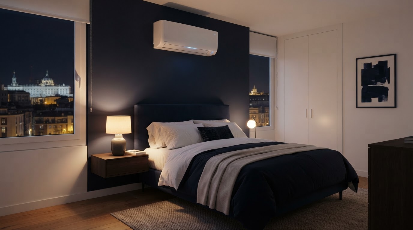 Quiet Air Conditioning for Bedrooms in Madrid