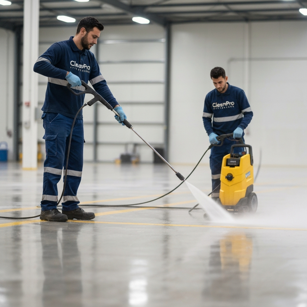 Technical services cleaning 1