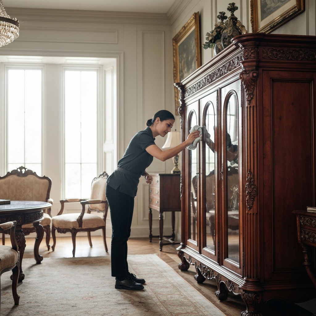 Deep Cleaning Antique Furniture: A Delicate Approach