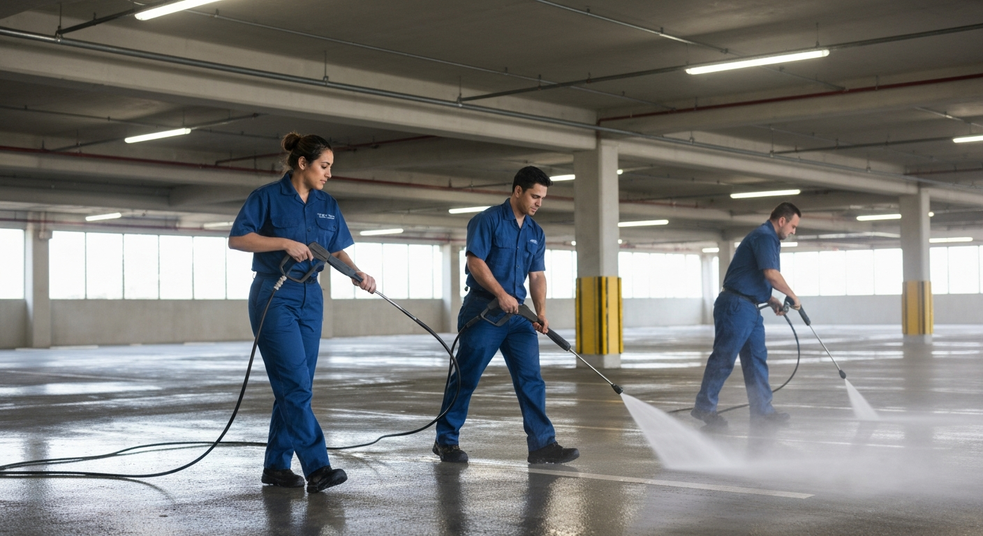 Limpieza de fachadas acristaladas en altura: Seguridad y normativas