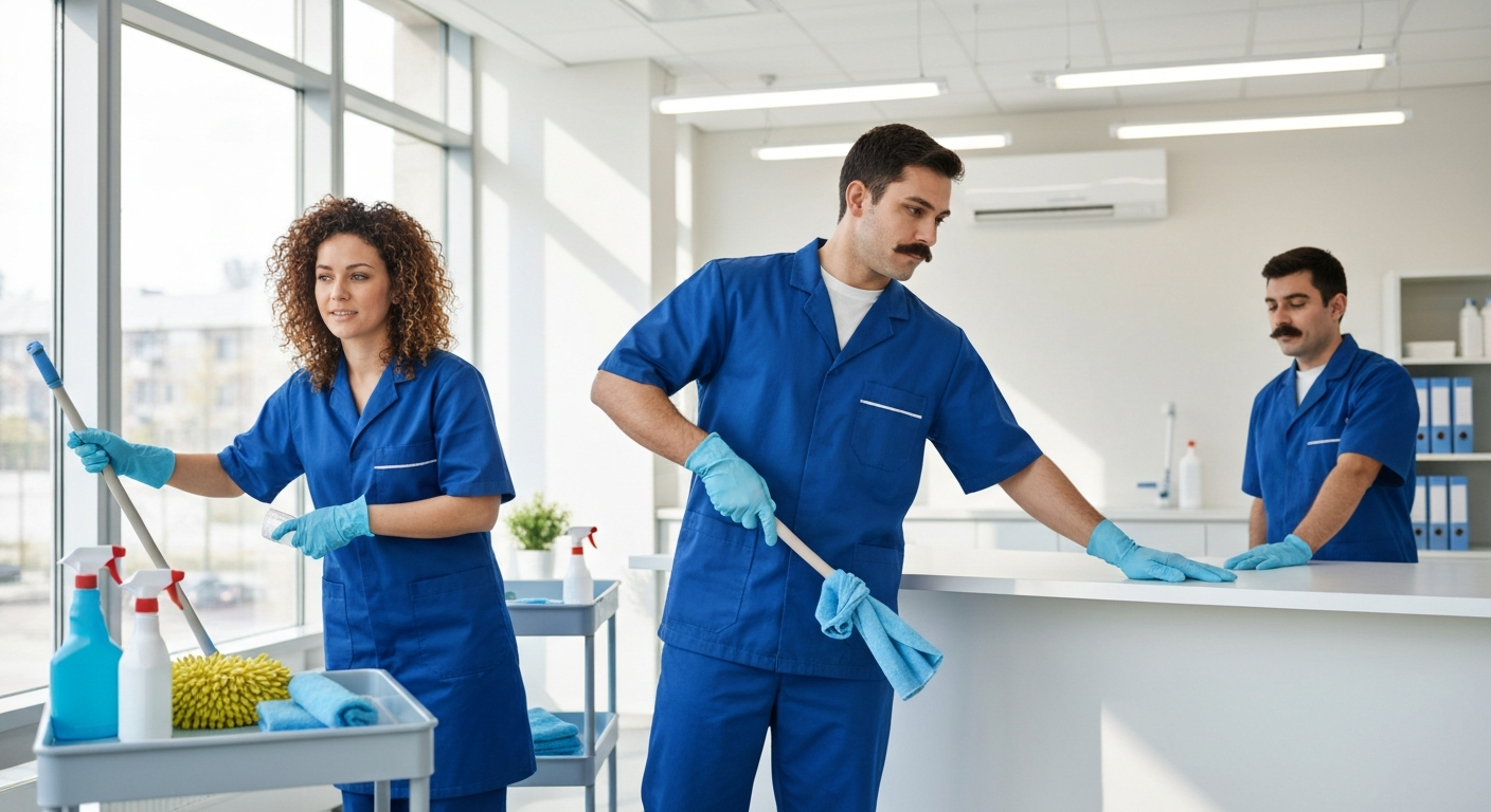 Productos de limpieza ecológicos para entornos sanitarios y clínicas